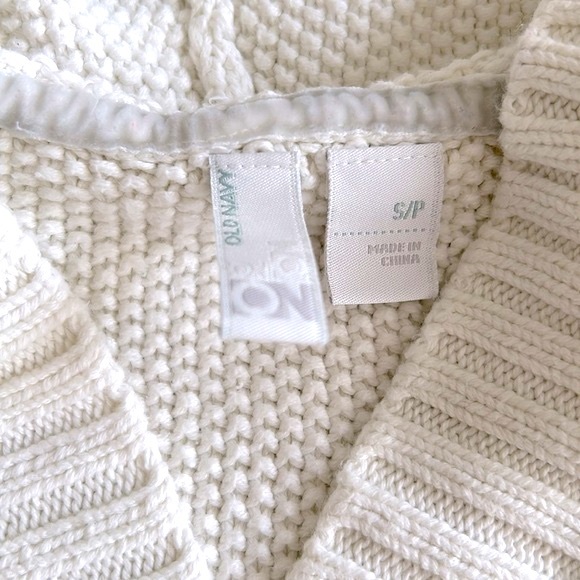 Old Navy Cotton Hooded Sweater Dress Size XS 4 - Picture 2 of 4